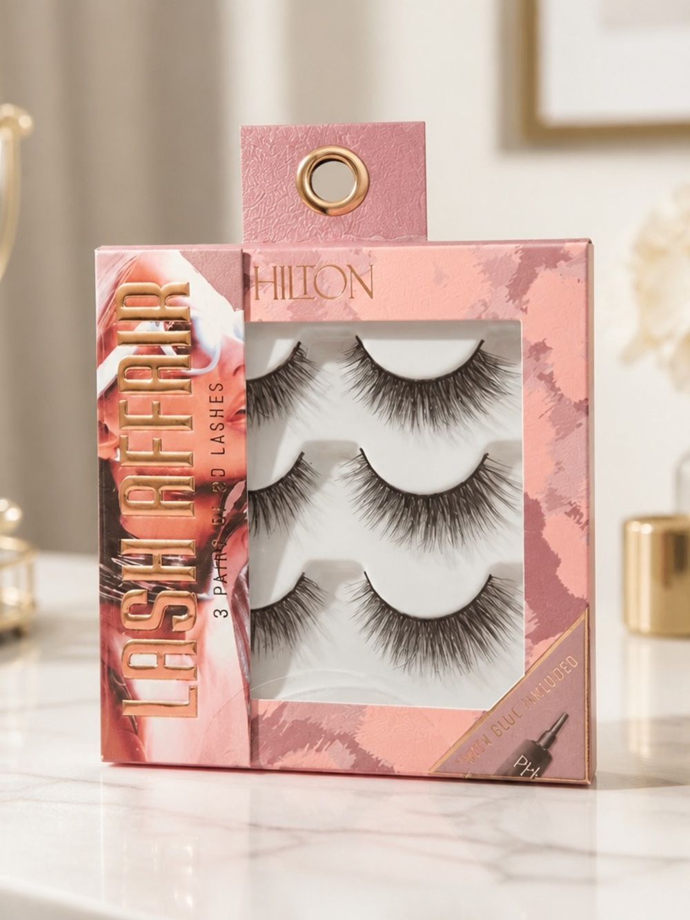 Paris Hilton Lash Refill 3-Pack False Lashes New